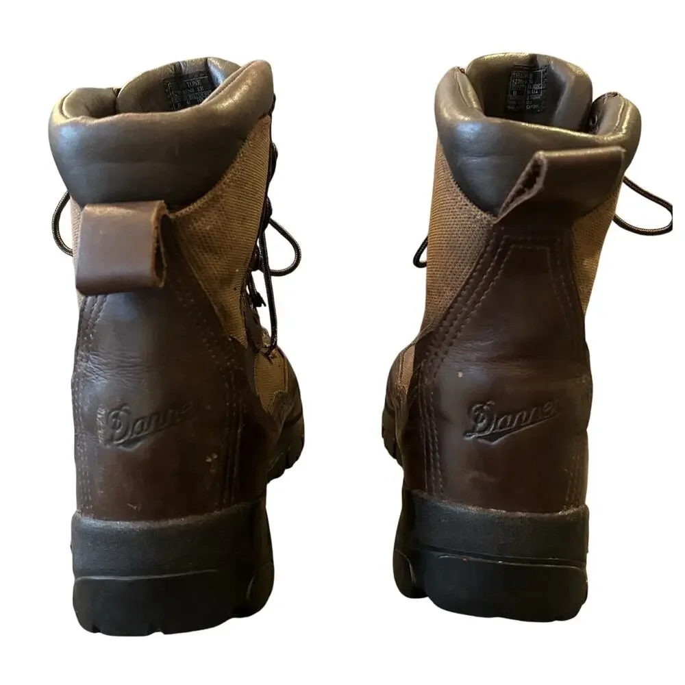 Danner Yellowstone Trekking Boots Gore-Tex Mahogany Leather/Canvas Men's Size 11